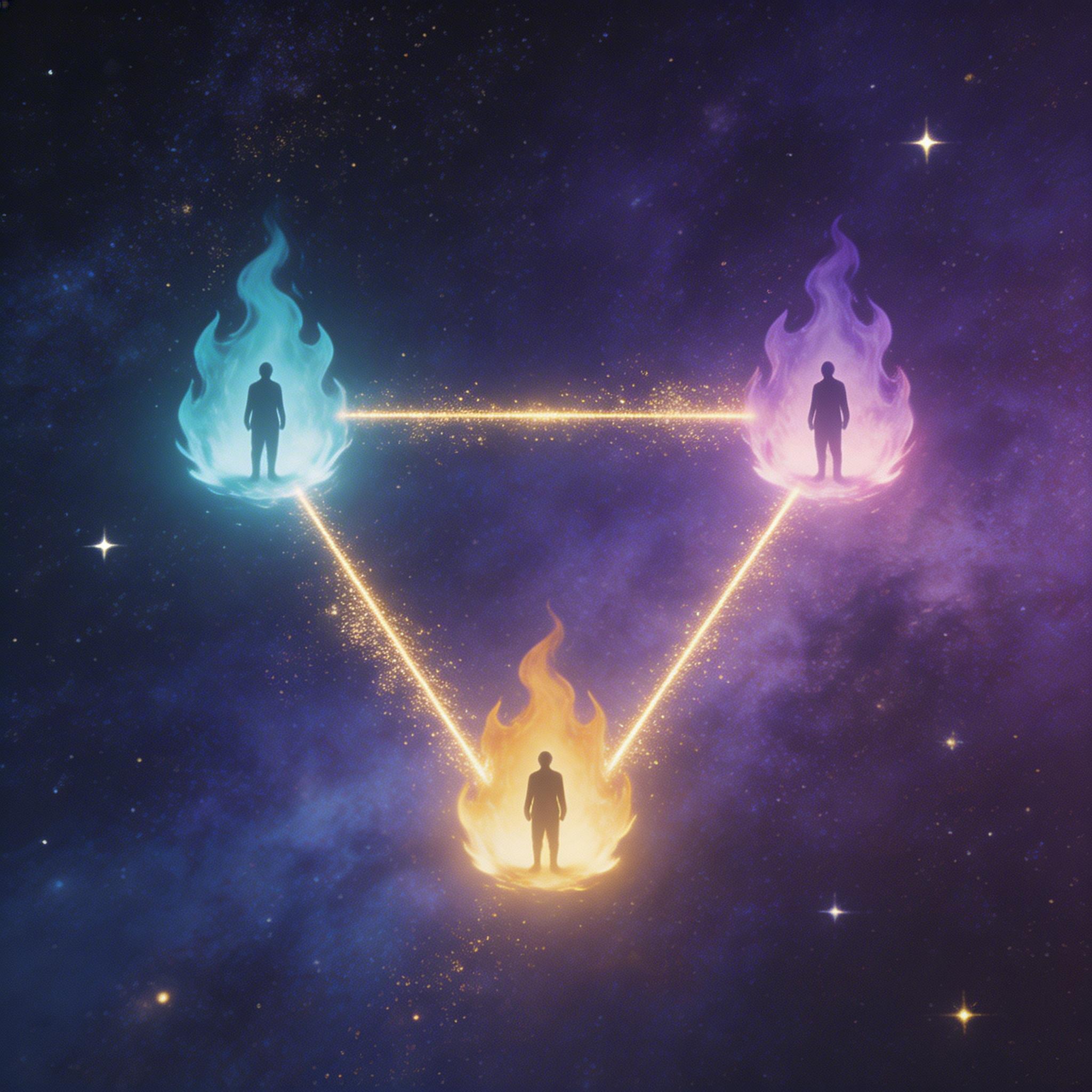 三团火焰的连接